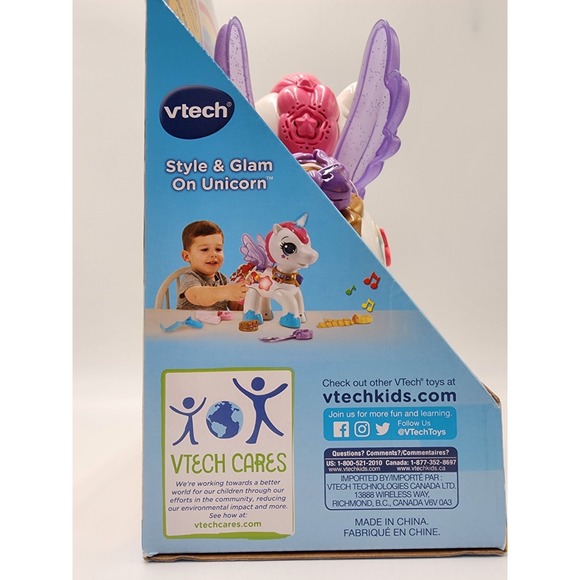 VTech Style & Glam On Unicorn Awesome Toy Pet And Helps With Imagination*New - Picture 16 of 16